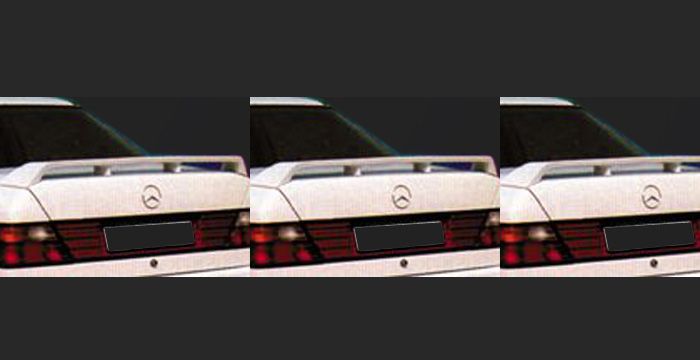 Custom 86-95 E Class Wing # 92-13  Coupe, Convertible & Sedan Trunk Wing (1986 - 1995) - $375.00 (Manufacturer Sarona, Part #MB-016-TW)